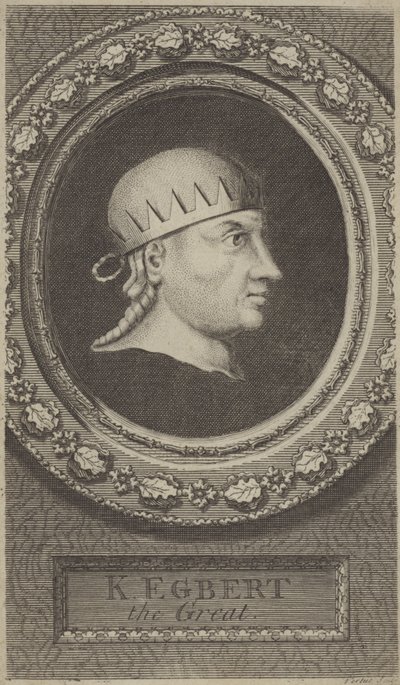 Egbert, König von Wessex von George Vertue